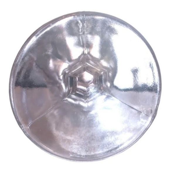 Vintage Imperial Tulip & Cane Glass Goblet #9 Pecorah Malvern Clear Glass EAPG - Picture 6 of 9